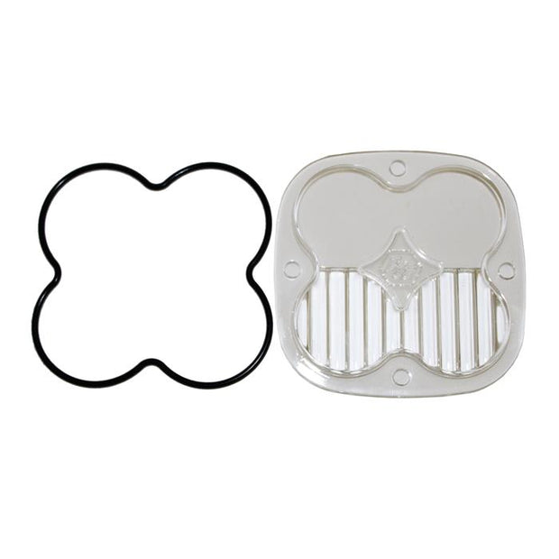 Squadron Light Pod Lens Kit (Driving/Combo; Clear)