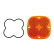 Squadron Light Pod Lens Kit (Work/Scene; Factory Amber)