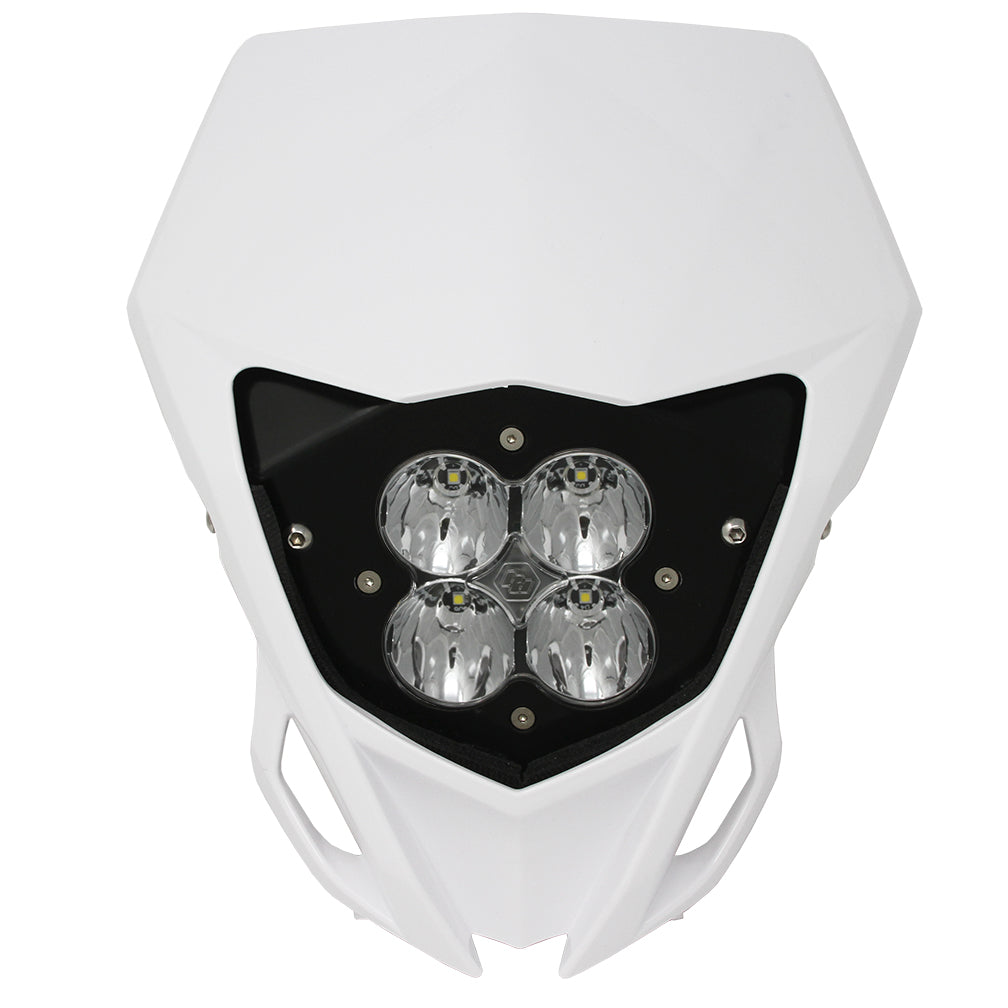 XL80 Headlight Kit W/ Shell - '16-18 YZ250FX/YZ450FX (Trail; Clear)