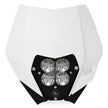 XL80 (D/C) Headlight Kit W/ Shell - '08-13 250 XCF-W; '12-13 350 EXC-F; '09-10 400 XC-W; '08-11 450 EXC-R; '08-12 450 XC-W; '12-13 500 EXC; '12-13 500 XC-W; '08-11 530 EXC-R/530 XC-W (Trail; Clear)