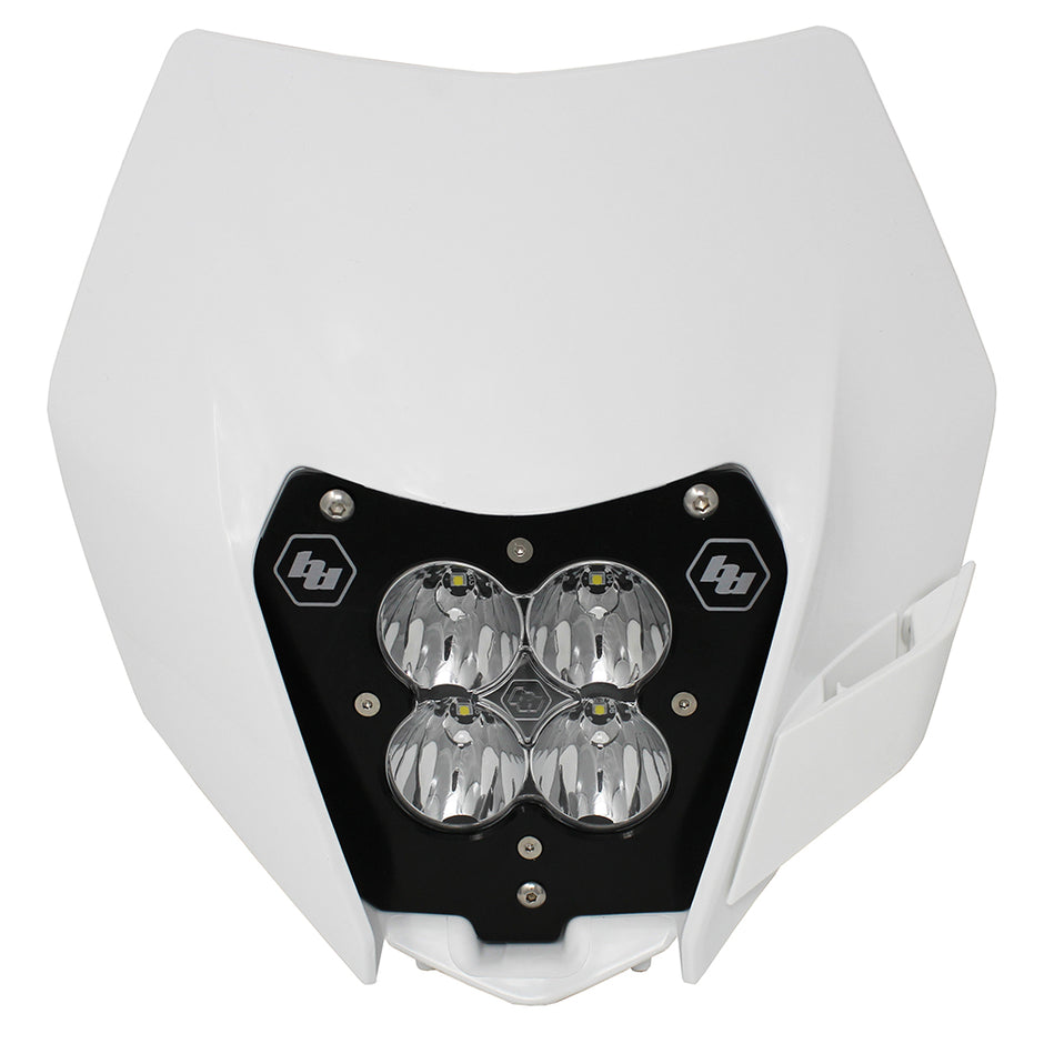 XL80 (D/C) Headlight Kit W/ Shell - '14-16 250 XCF-W/350 EXC-F/450 XC-W/500 EXC; '13-16 500 XC-W (Trail; Clear)