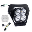 KTM XL80 (D/C) Headlight Kit W/ Hi-Low Harness - 2024-On 350 EXC-F;500 EXC-F (Trail; Clear)
