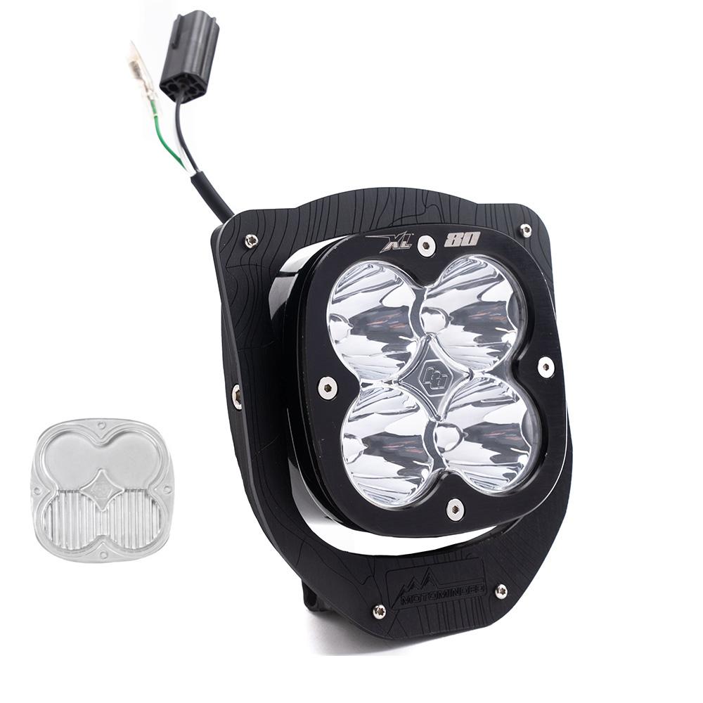 Husqvarna XL80 (D/C) Headlight Kit - 2024-On FE 350S; FE 501S; FE350W; FE 501W; FE 450 (Trail; Clear)