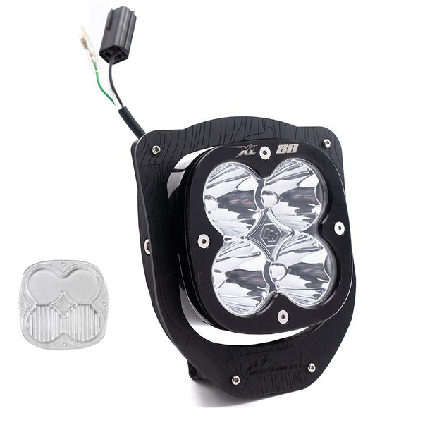 Husqvarna XL80 (D/C) Headlight Kit - 2024-On FE 350S; FE 501S; FE350W; FE 501W; FE 450 (Trail; Clear)