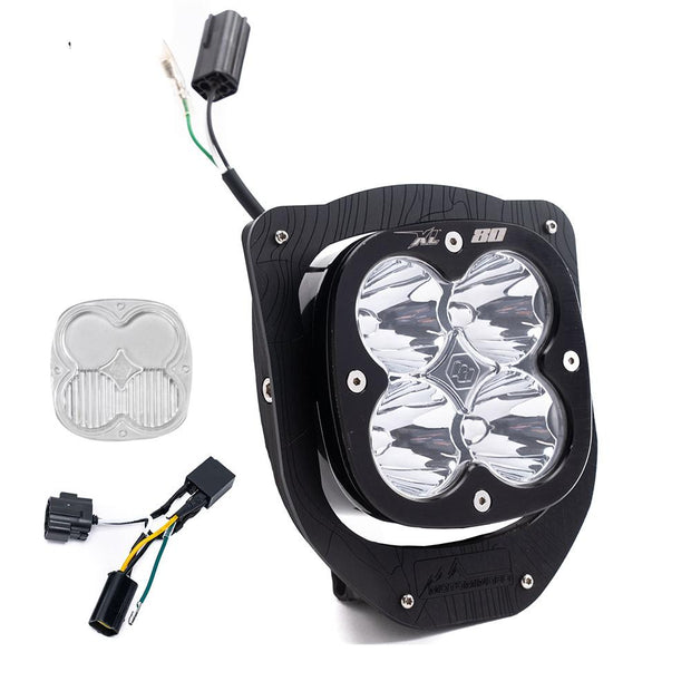 Husqvarna XL80 (D/C) Headlight Kit W/ Hi-Low Harness - 2024-On FE 350S; FE 501S (Trail; Clear)