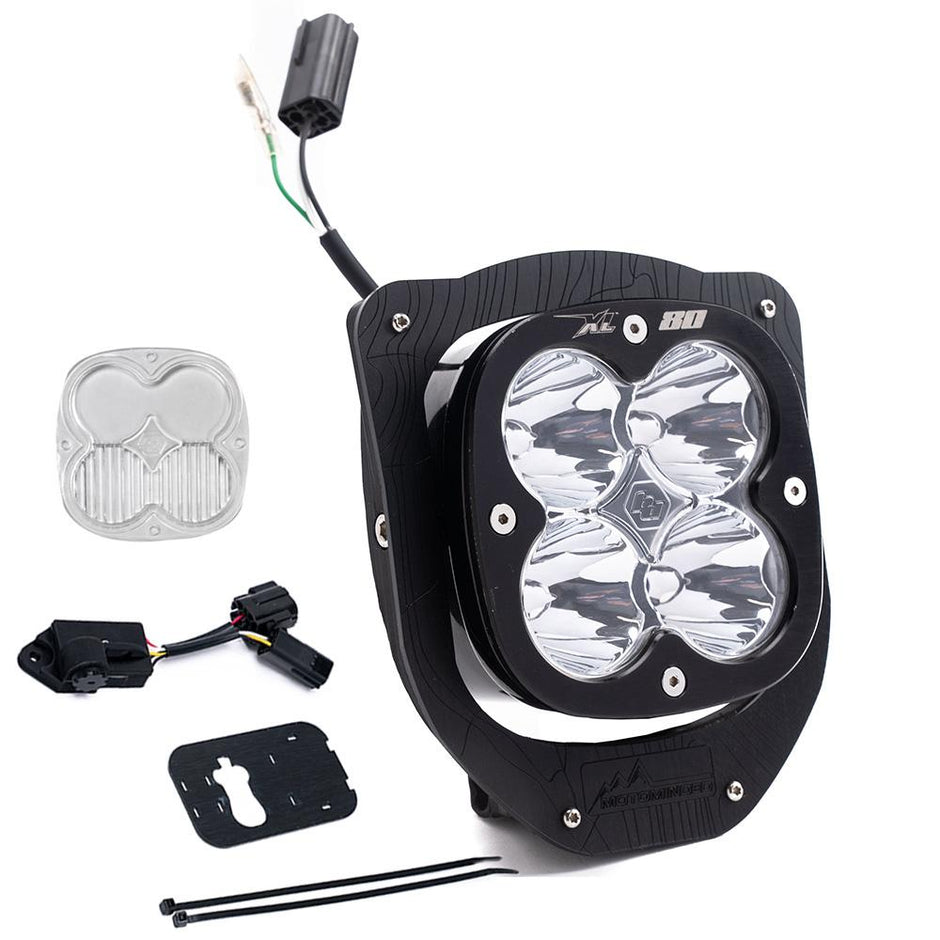 Husqvarna XL80 (D/C) Headlight Kit W/ Dimmer - 2024-On FE350W; FE 501W; FE 450 (Trail; Clear)
