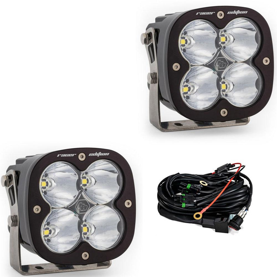 XL Racer Edition Light Pod Pair (Racer Spot; Clear)