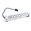 S8 White Straight LED Light Bar (10 Inch; Driving/Combo; Clear)