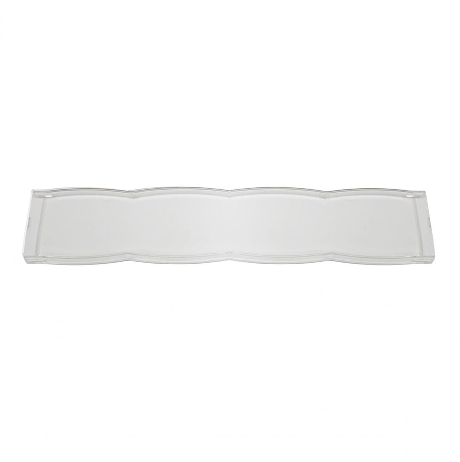 S8 Rock Guard (10 Inch; Clear)