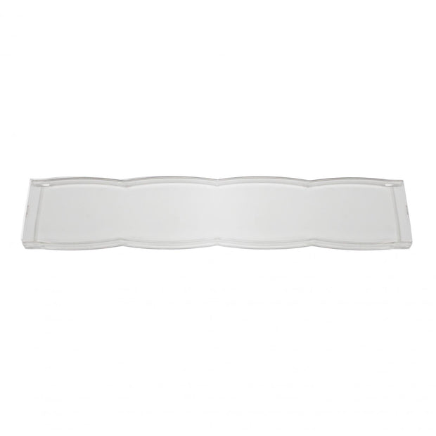 S8 Rock Guard (10 Inch; Clear)