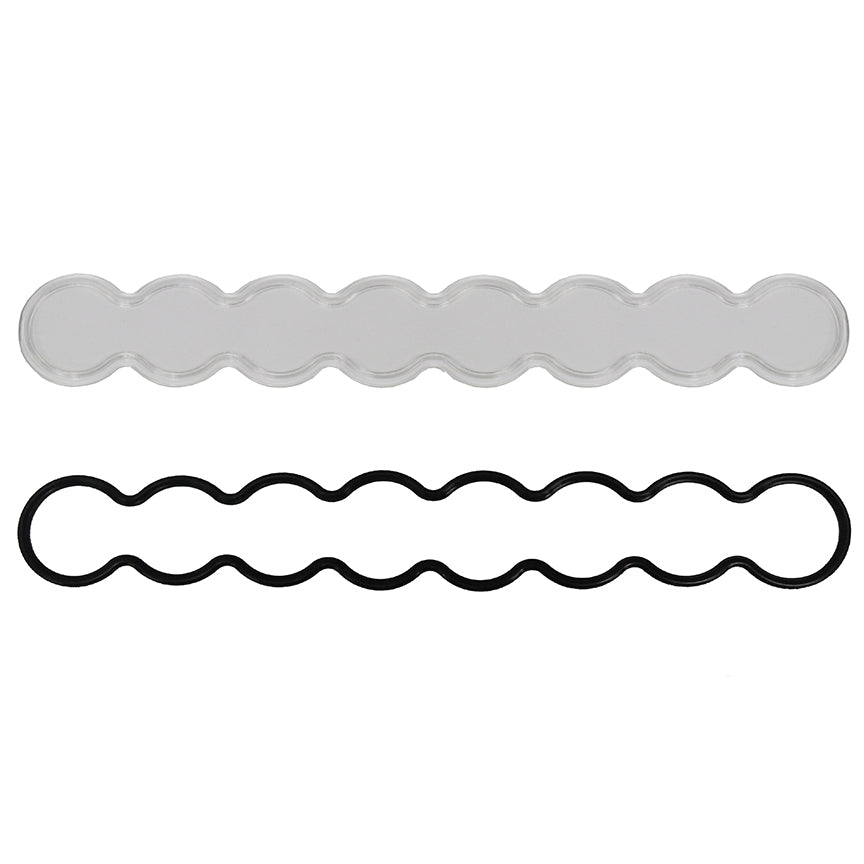 S8 Light Bar Lens Kit (10 Inch; Spot; Clear)