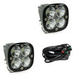 Squadron Racer Edition LED Light Pod Pair (Racer Spot; Clear)