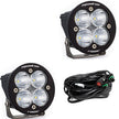 Squadron-R Racer Edition LED Light Pod Pair (Racer Spot; Clear)