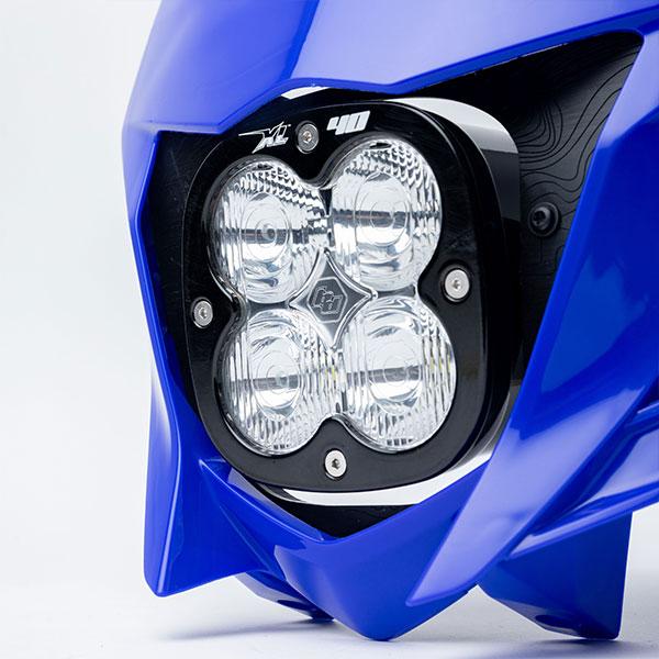 XL40 LED Headlight W/ Yamaha Shell - Yamaha YZ250FX  YZ450FX ('24-26)