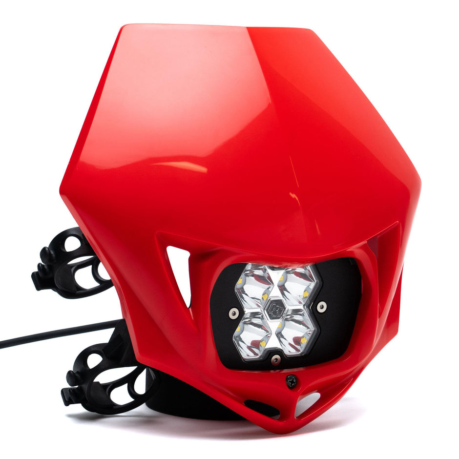 Squadron 2.0 Sport Spot Clear  A/C  M/C LED  Race Light  Red