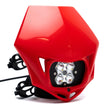 Squadron 2.0 Sport Spot Clear  A/C  M/C LED  Race Light  Red