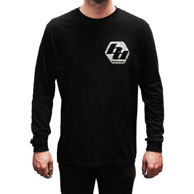 Baja Designs Mens Long Sleeve Shirt (Size XL; Black)