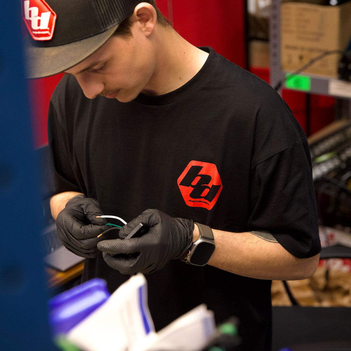 Baja Designs Shop T-Shirt (Size XXL; Black)