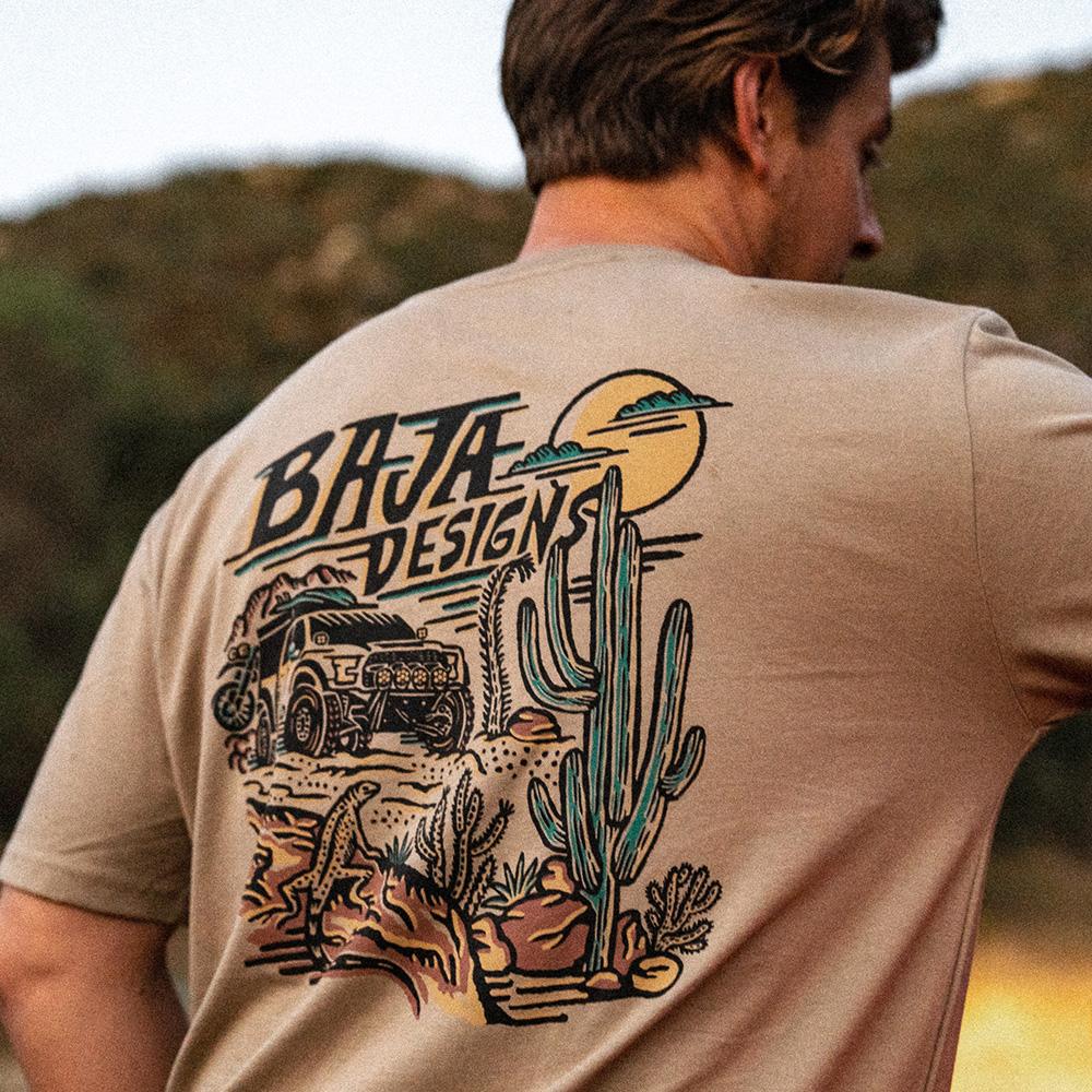 Baja Designs Explorer T-Shirt (Size XL; Sand)