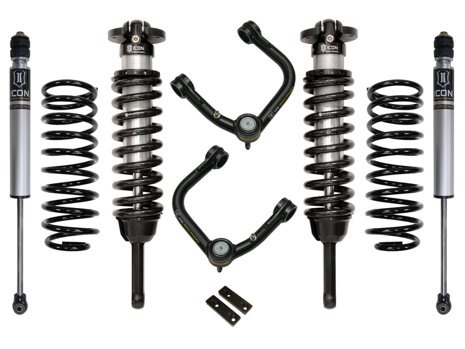 ICON 2010-2024 Toyota 4Runner/2010-2014 Toyota FJ Cruiser 0-3.5" Lift Stage 2 Suspension System Tubular UCA
