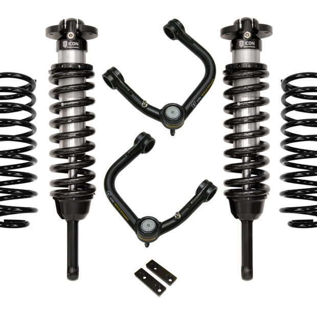 ICON 2010-2024 Toyota 4Runner/2010-2014 Toyota FJ Cruiser 0-3.5" Lift Stage 2 Suspension System Tubular UCA