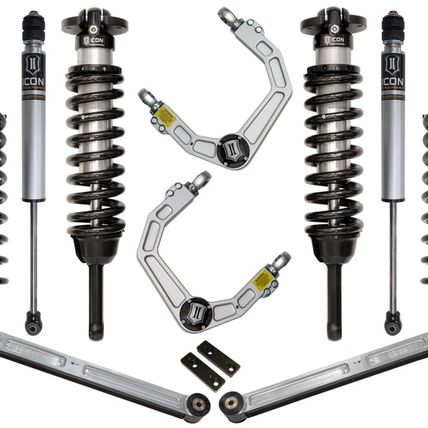 ICON 2010-2024 Toyota 4Runner/2010-2014 Toyota FJ Cruiser 0-3.5" Lift Stage 3 Suspension System Billet UCA