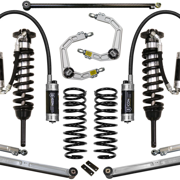 ICON 2010-2024 Toyota 4Runner/2010-2014 Toyota FJ Cruiser 0-3.5" Lift Stage 7 Suspension System Billet UCA