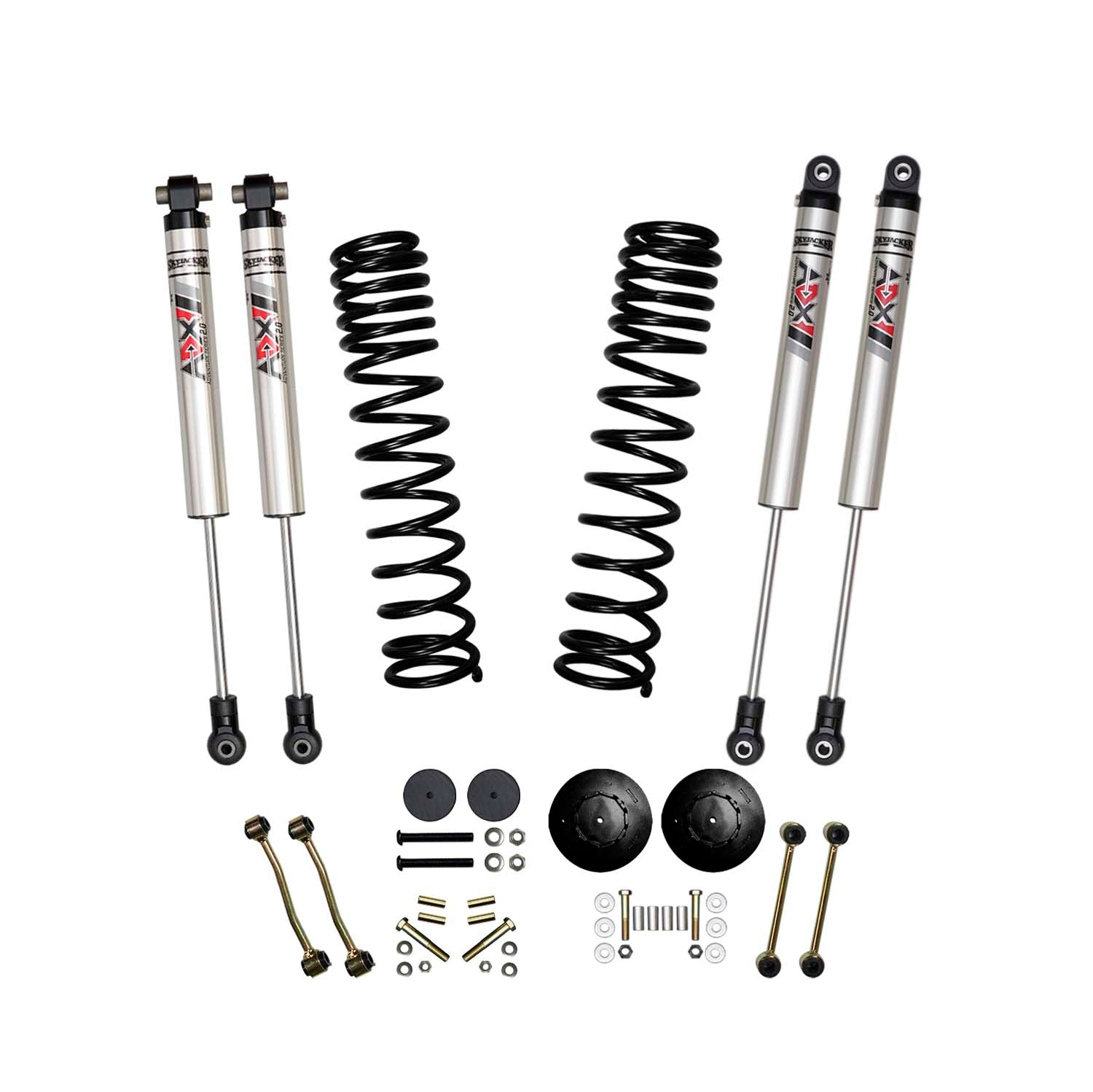 2.5 In. Suspension Lift Kit With ADX M2.0 Aluminum Monotube Shocks.