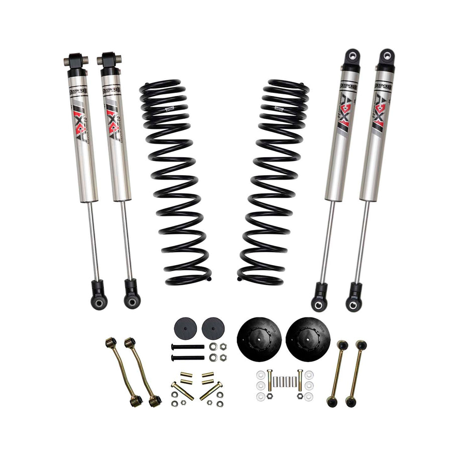 2.5 In. Suspension Lift Kit With ADX M2.0 Aluminum Monotube Shocks.