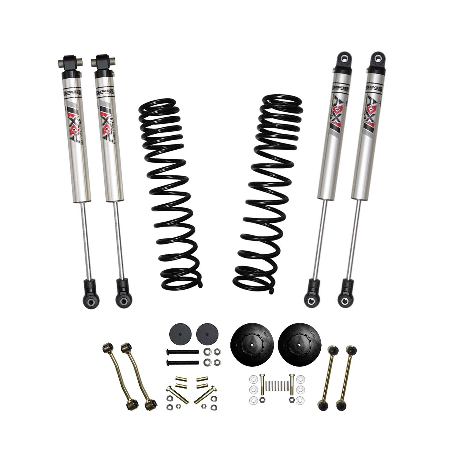 2.5 In. Suspension Lift Kit With ADX M2.0 Aluminum Monotube Shocks.