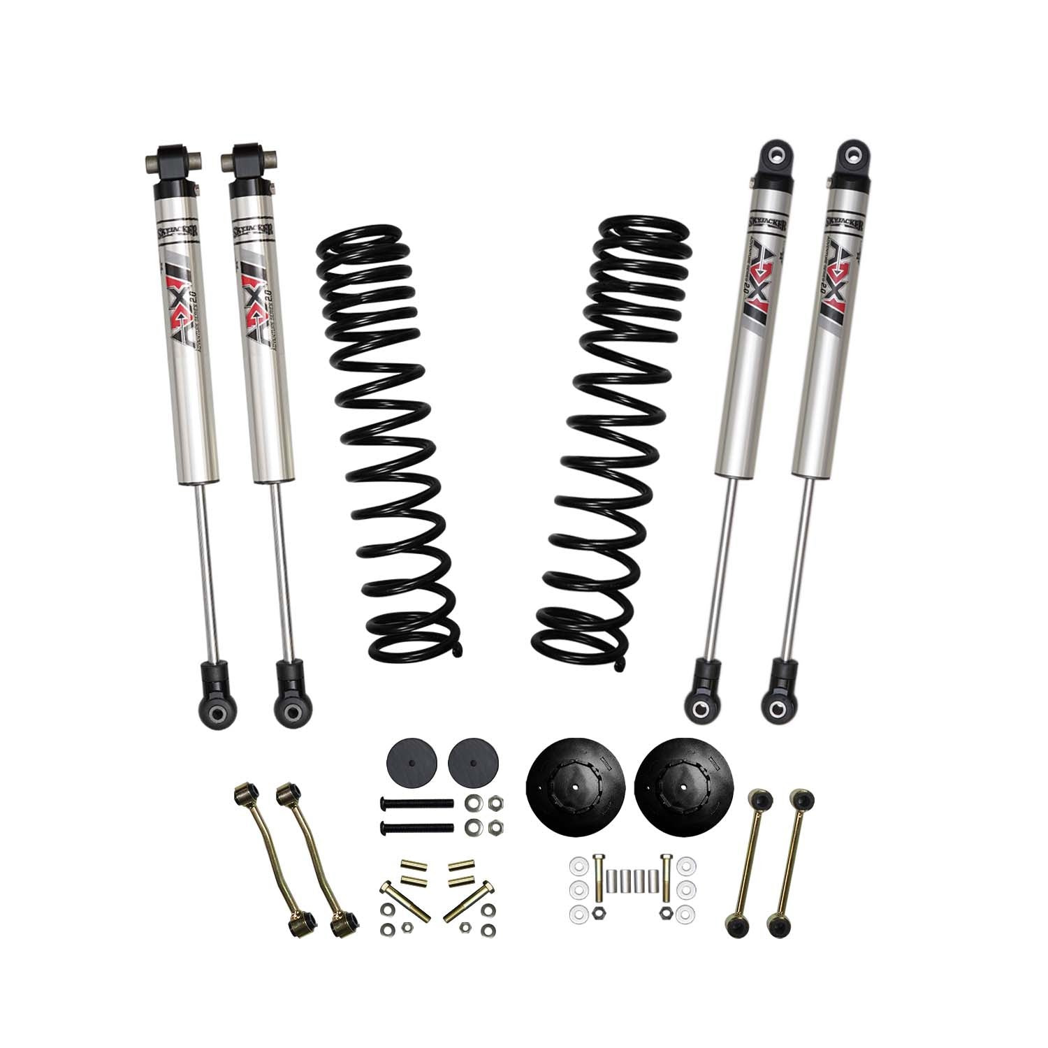 2.5 In. Suspension Lift Kit With ADX M2.0 Aluminum Monotube Shocks.
