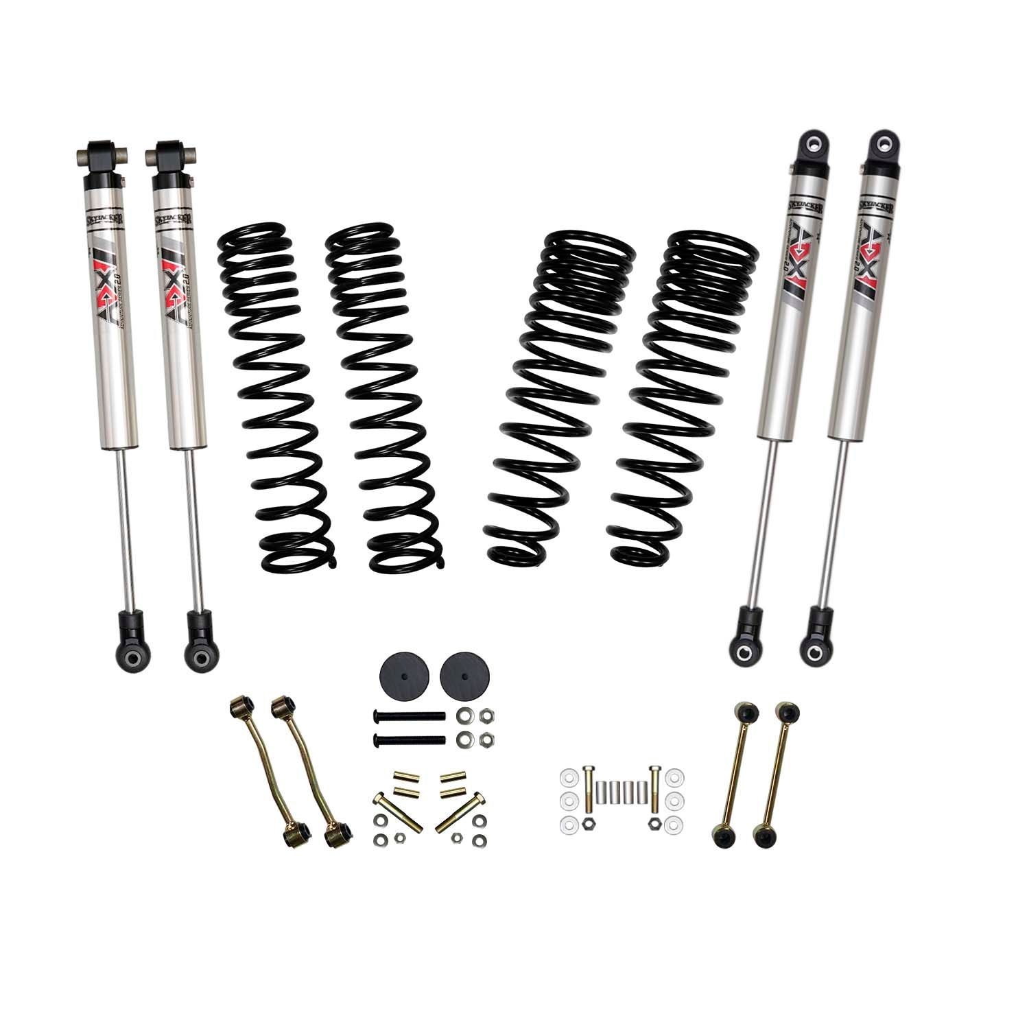 2.5 In. Suspension Lift Kit With ADX M2.0 Aluminum Monotube Shocks.