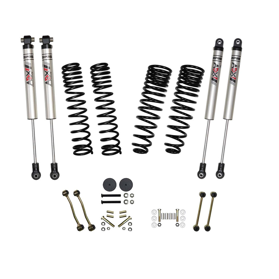 2.5 In. Suspension Lift Kit With ADX M2.0 Aluminum Monotube Shocks.