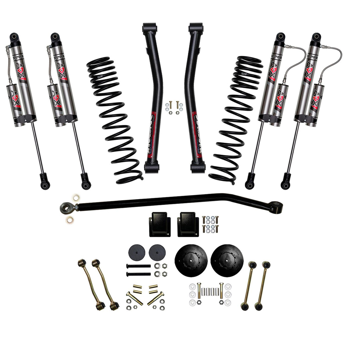 Skyjacker - 3.5 In. Suspension Lift Kit With ADX 2.0 Remote Reservoir Shocks. - G350KXLT