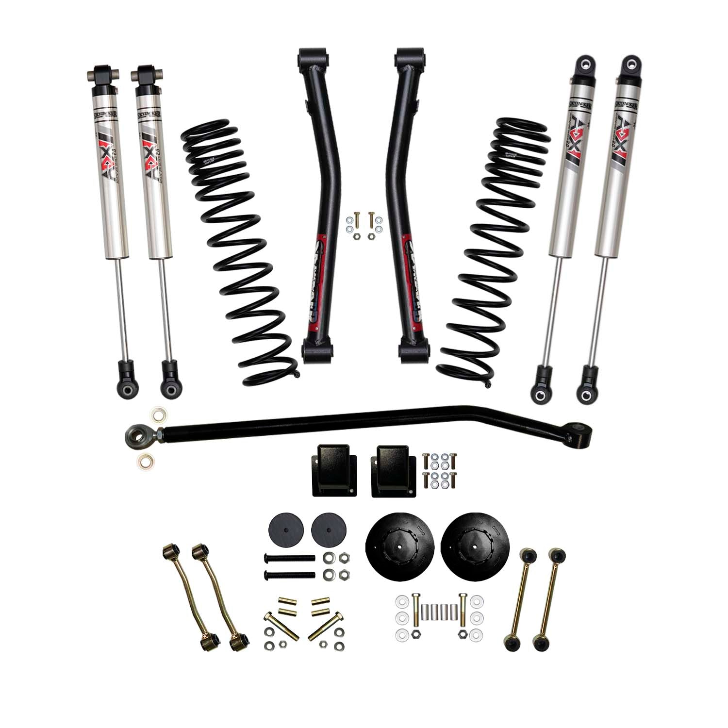 3.5 In. Suspension Lift Kit With ADX M2.0 Aluminum Monotube Shocks.