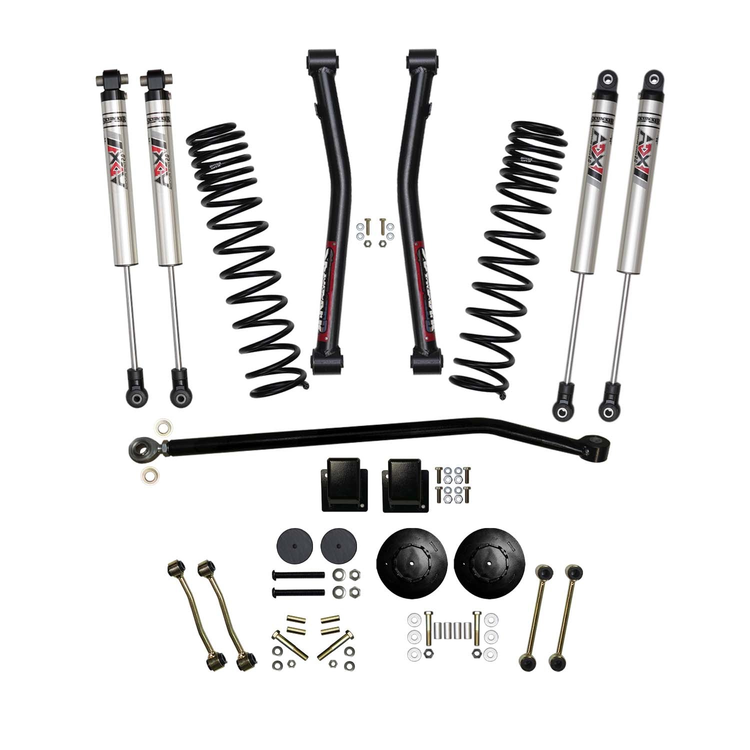 3.5 In. Suspension Lift Kit With ADX M2.0 Aluminum Monotube Shocks.