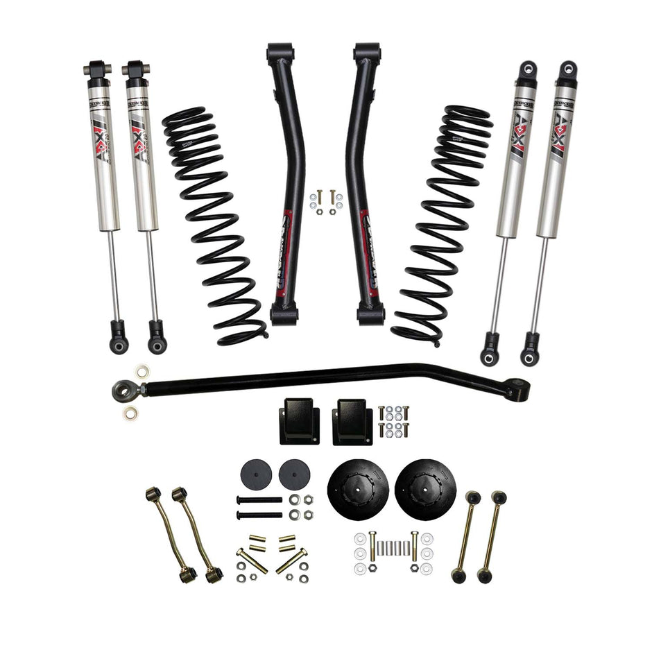 3.5 In. Suspension Lift Kit With ADX M2.0 Aluminum Monotube Shocks.
