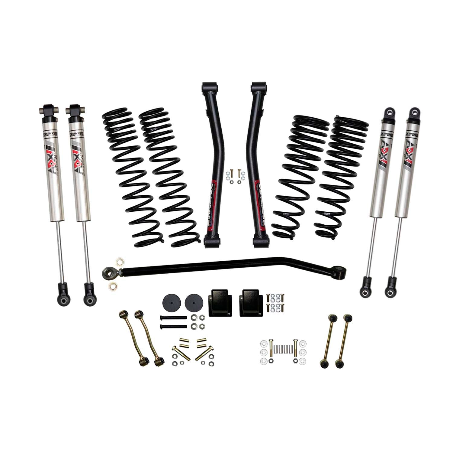 3.5 In. Suspension Lift Kit With ADX M2.0 Aluminum Monotube Shocks.