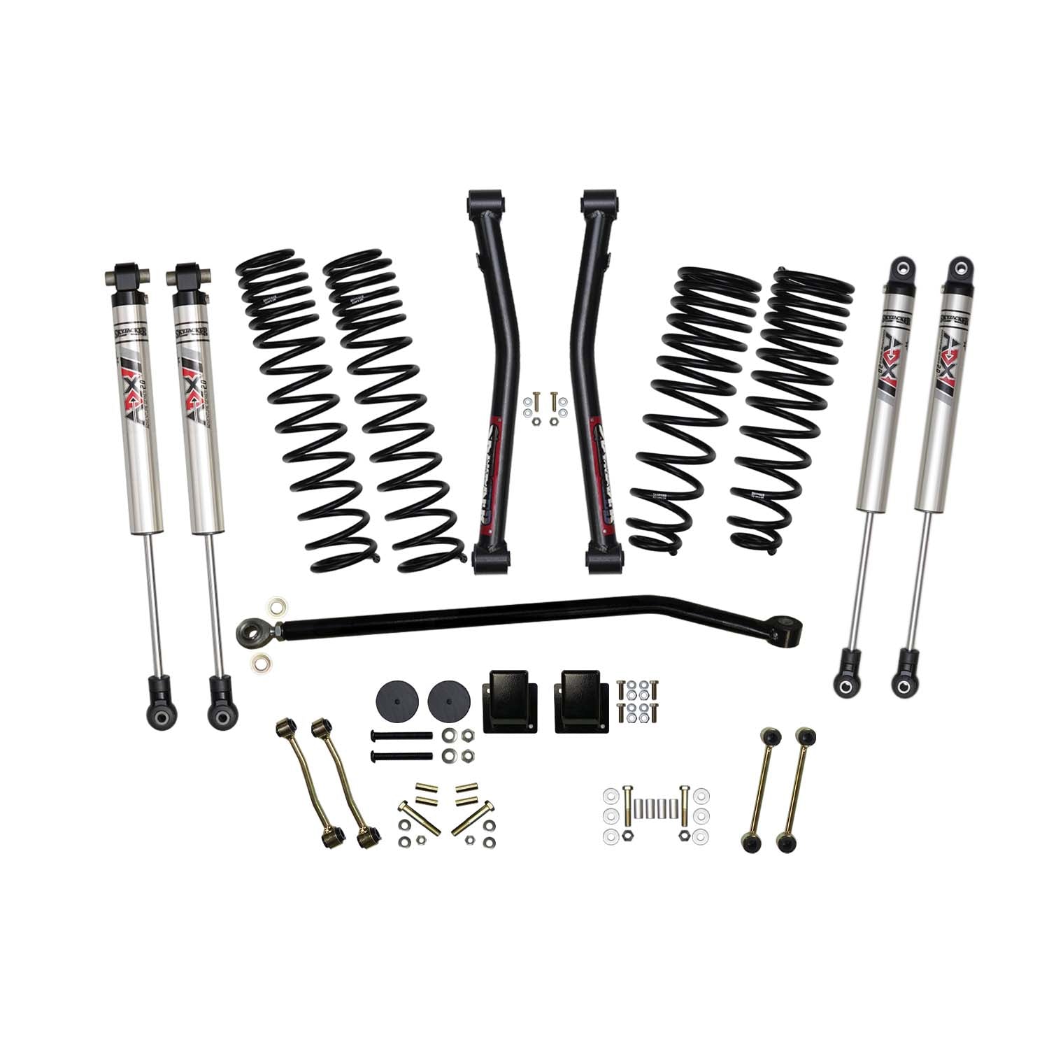 3.5 In. Suspension Lift Kit With ADX M2.0 Aluminum Monotube Shocks.