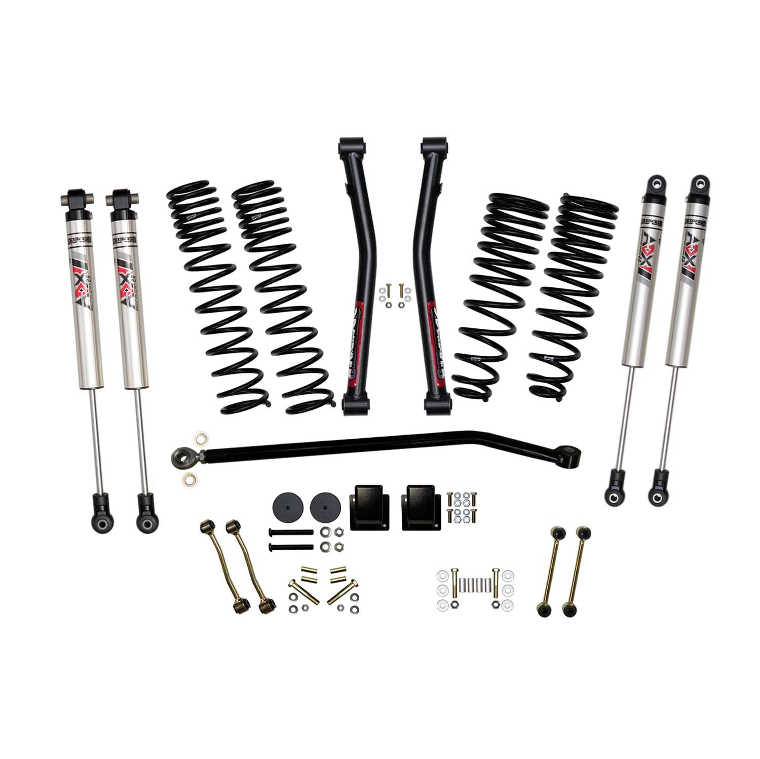 3.5 In. Suspension Lift Kit With ADX M2.0 Aluminum Monotube Shocks.
