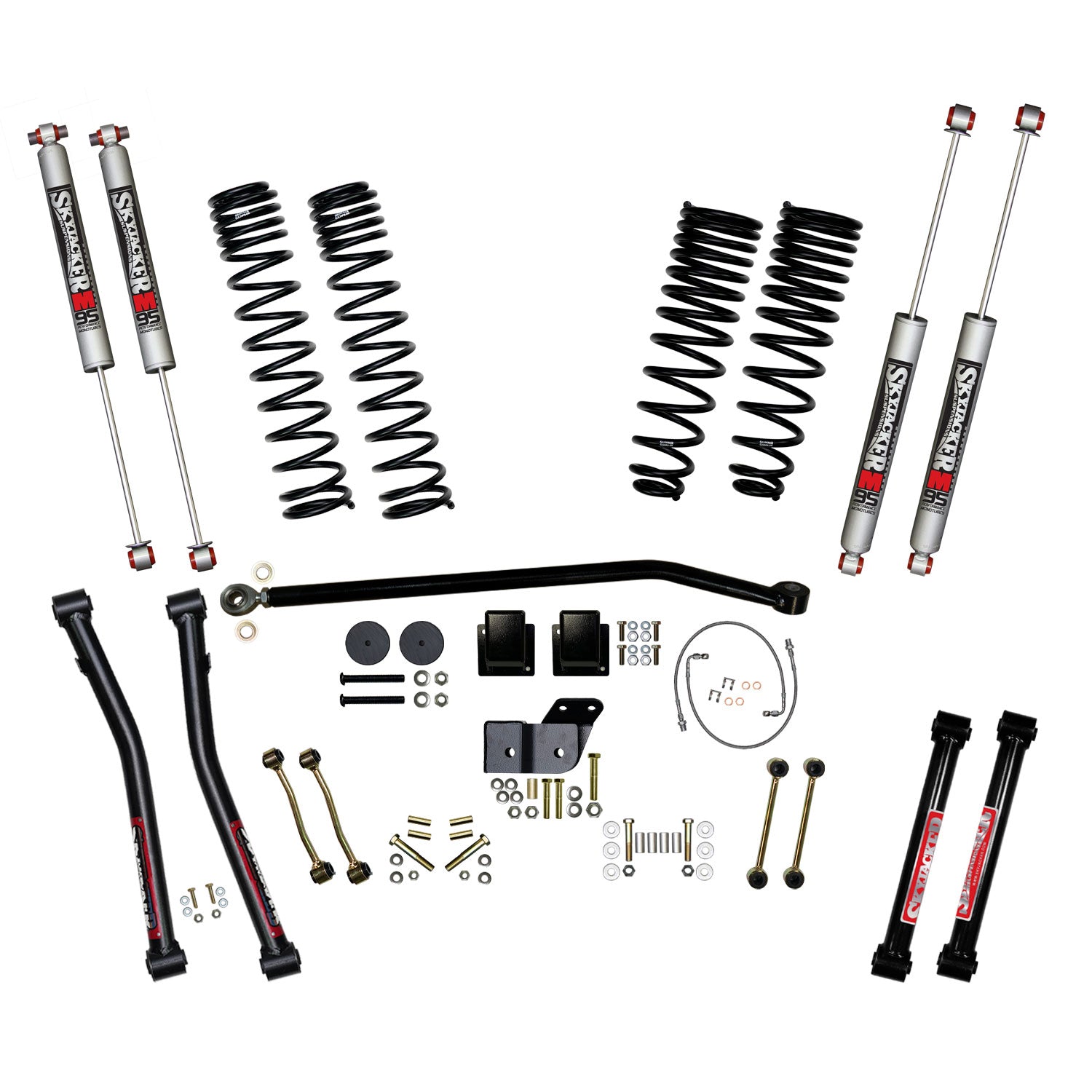 Skyjacker - 4.5 Inch Dual Rate Long Travel Suspension Lift System - G452KMLTD