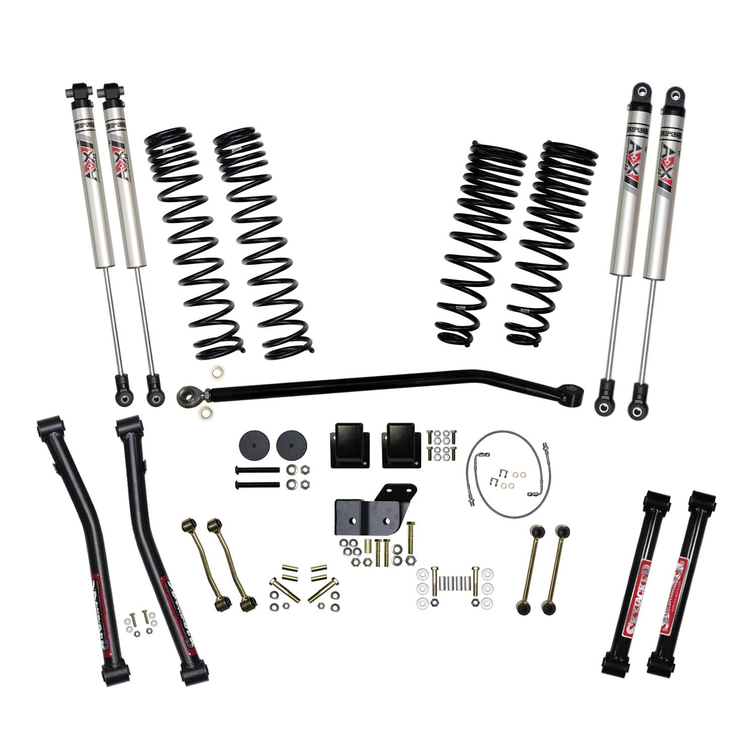 4.5 In. Suspension Lift Kit With ADX M2.0 Aluminum Monotube Shocks.
