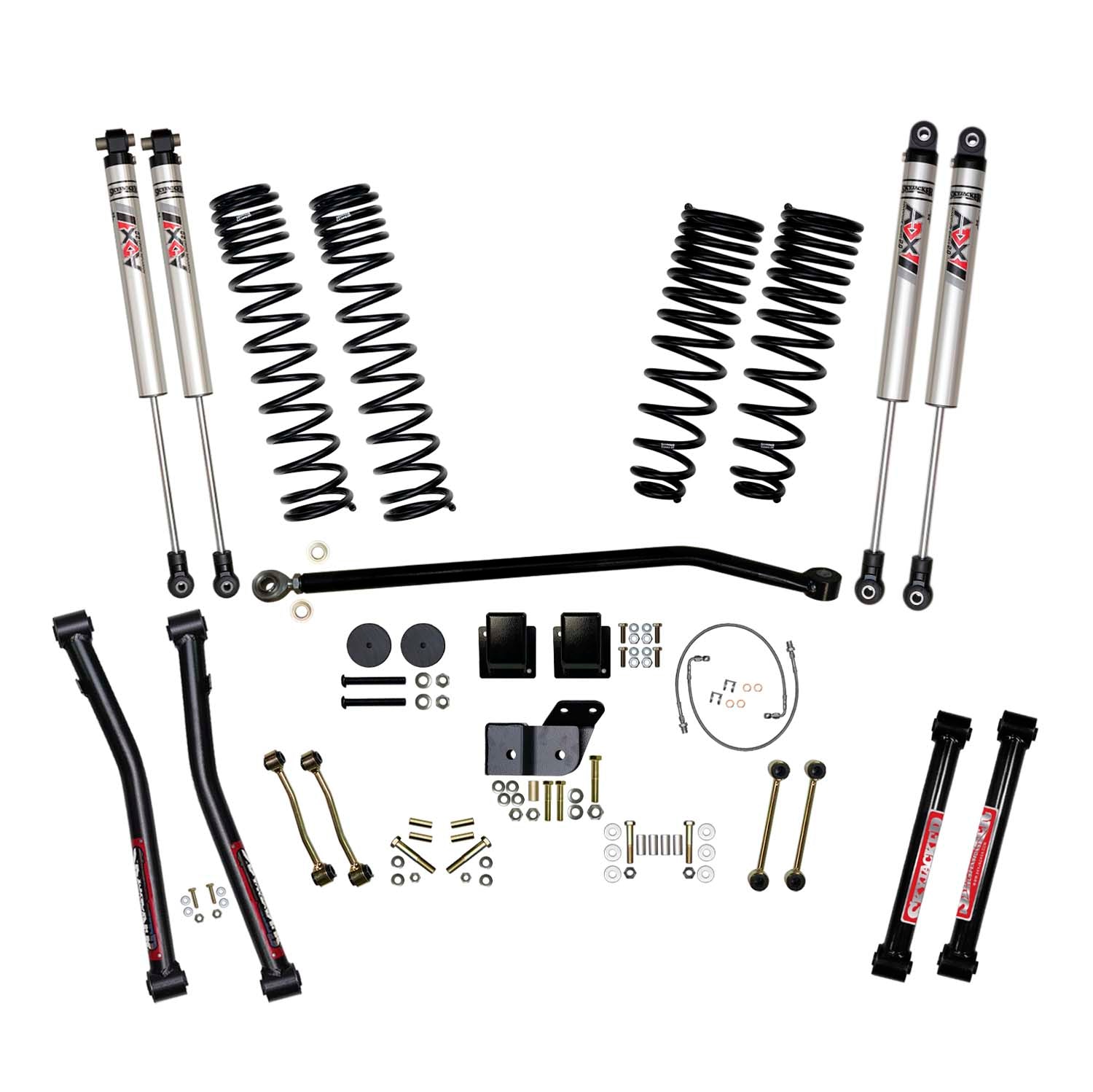 4.5 In. Suspension Lift Kit With ADX M2.0 Aluminum Monotube Shocks.