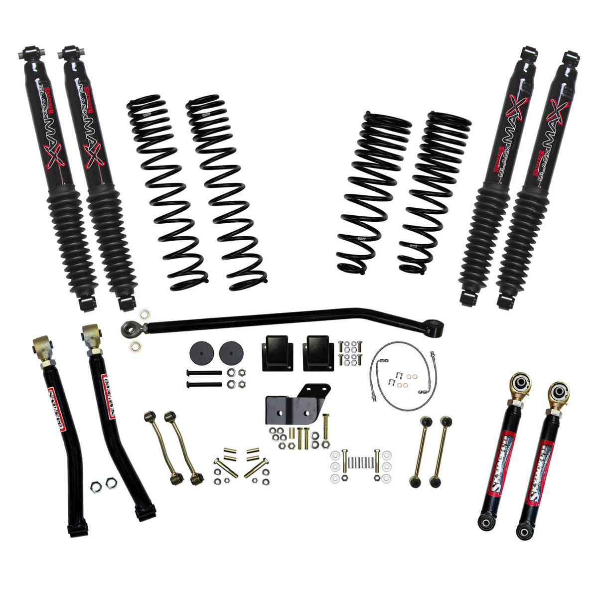 Skyjacker - 6 Inch Dual Rate Long Travel Suspension Lift System - G602RKBLT