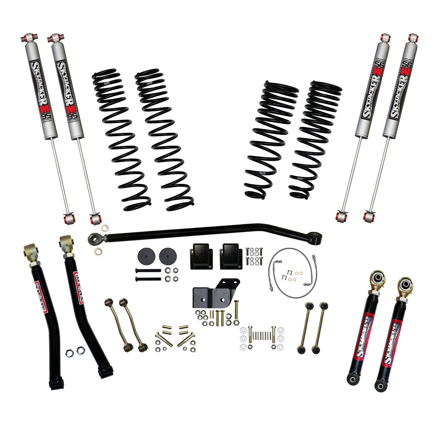 Skyjacker - 6.5 Inch Dual Rate Long Travel Suspension Lift System - G652KMLT