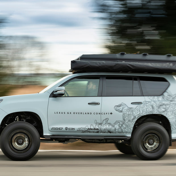 10-UP GX460 0-3.5" STAGE 2 SUSPENSION SYSTEM W TUBULAR UCA