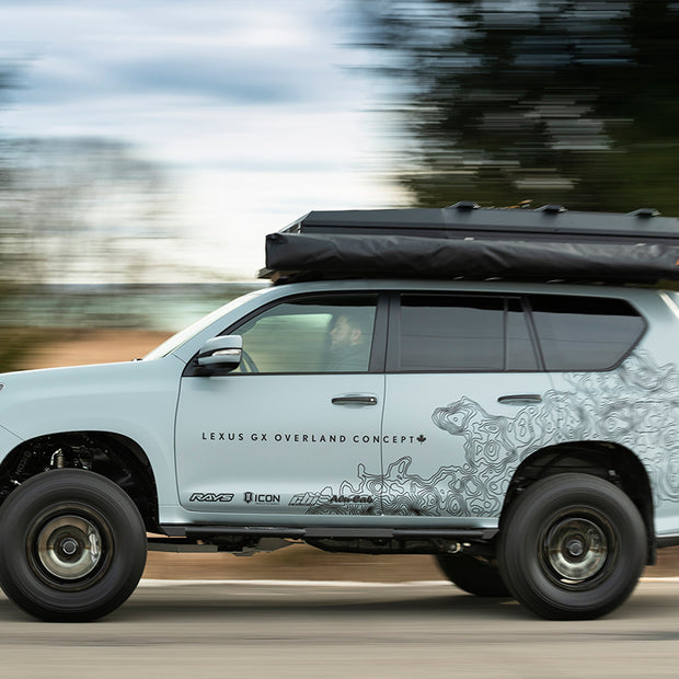 10-UP GX460 0-3.5" STAGE 6 SUSPENSION SYSTEM W TUBULAR UCA