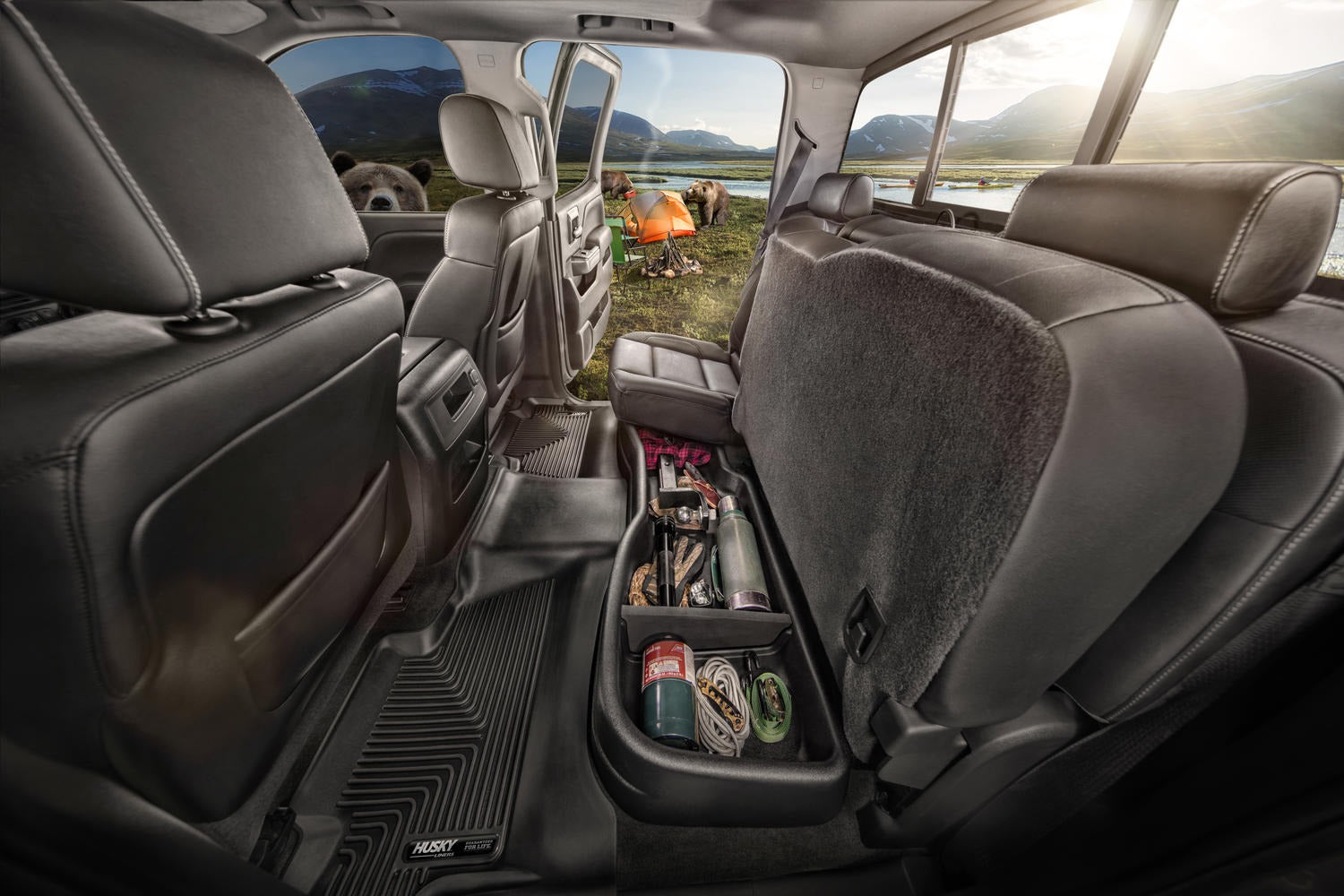 Husky Under Seat Storage Box 09261