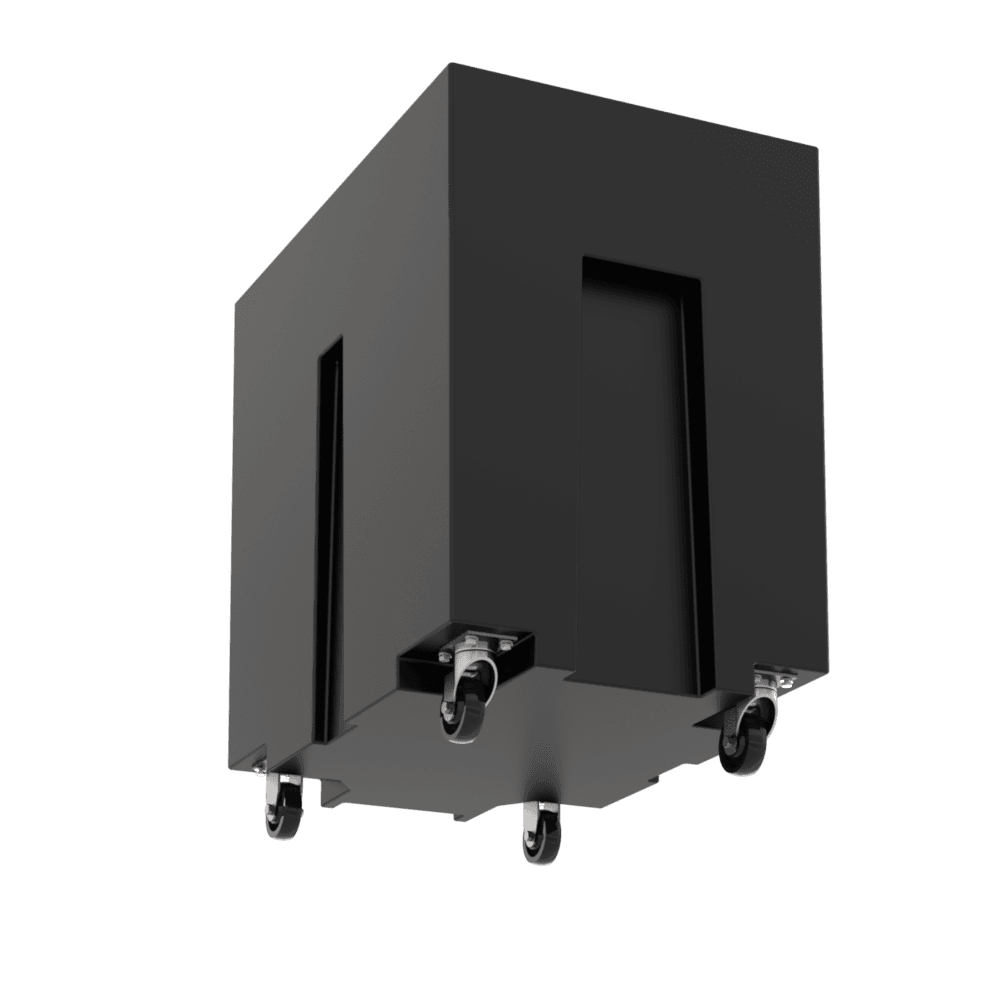 56 Gallon Oil and Grease Containment Tank, with 4 Casters - S&B