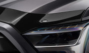 Husky 2842264 Aeroskin Flush Mount Dark Smoke Hood Protector